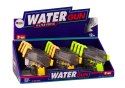 LEAN TOYS Mały Pistolet Na Wodę Przeźroczysty Żółty Pomarańczowy