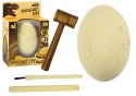LEAN TOYS Zestaw Archeologa Jajo Dinozaura Wykopaliska Skamieniałości Narzędzia