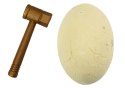 LEAN TOYS Zestaw Archeologa Jajo Dinozaura Wykopaliska Skamieniałości Narzędzia