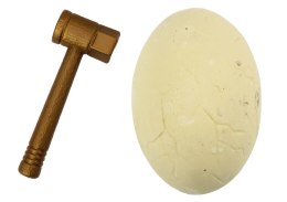 LEAN TOYS Zestaw Archeologa Jajo Dinozaura Wykopaliska Skamieniałości Narzędzia