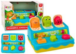 LEAN Toys Gra Dla Dzieci Wyskakujące Zwierzątko Pop Up Światła Dźwięki