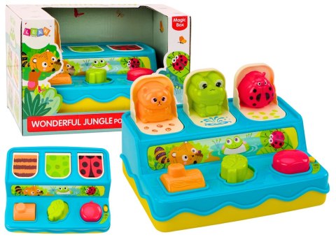 LEAN Toys Gra Dla Dzieci Wyskakujące Zwierzątko Pop Up Światła Dźwięki LEAN Toys Gra Dla Dzieci Wyskakujące Zwierzątko Pop Up Światła Dźwięki