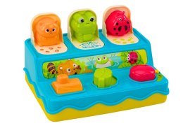 LEAN Toys Gra Dla Dzieci Wyskakujące Zwierzątko Pop Up Światła Dźwięki