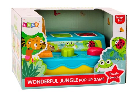 LEAN Toys Gra Dla Dzieci Wyskakujące Zwierzątko Pop Up Światła Dźwięki LEAN Toys Gra Dla Dzieci Wyskakujące Zwierzątko Pop Up Światła Dźwięki