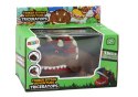 LEAN Toys Gra Zręcznościowa Gryzący Dinozaur Triceratops Brązowy Światła Dźwięki