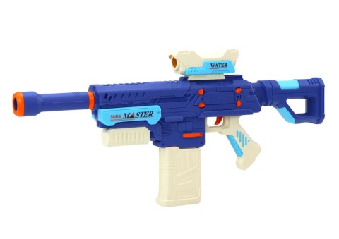 LEAN Toys Karabin Akumulatorowy Na Wodę M416 500ml Niebieski LEAN Toys Karabin Akumulatorowy Na Wodę M416 500ml Niebieski