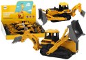 LEAN Toys Koparka Gąsienicowa Pojazd Budowlany 2 Łyżki Żółta