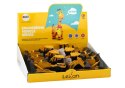 LEAN Toys Koparka Gąsienicowa Pojazd Budowlany 2 Łyżki Żółta