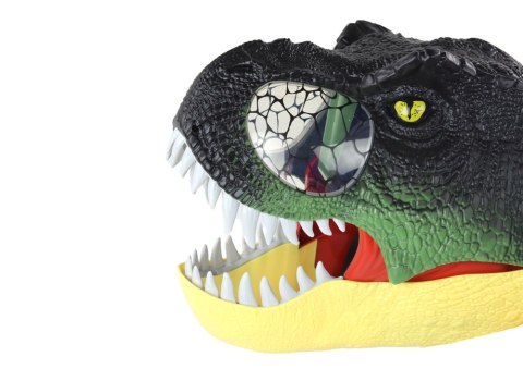 LEAN Toys Maska Dinozaura Regulowana Opaska Światła Dźwięki Czarna LEAN Toys Maska Dinozaura Regulowana Opaska Światła Dźwięki Czarna