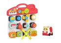 LEAN Toys Tablica Sensoryczna Dla Dzieci Panel Edukacyjny Interaktywny Pianinko 15 ele.