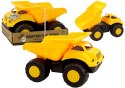 LEAN Toys Wywrotka Żółta Pojazd Budowlany Ciężarówka Przyczepa Duże Auto