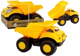 LEAN Toys Wywrotka Żółta Pojazd Budowlany Ciężarówka Przyczepa Duże Auto