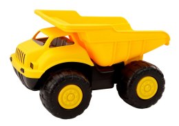 LEAN Toys Wywrotka Żółta Pojazd Budowlany Ciężarówka Przyczepa Duże Auto