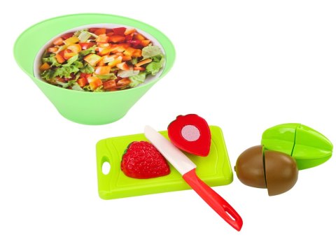LEAN Toys Zestaw Owoców Do Krojenia Sałatka Sztućce Taca Artykuły Spożywcze 25 ele. LEAN Toys Zestaw Owoców Do Krojenia Sałatka Sztućce Taca Artykuły Spożywcze 25 ele.