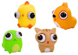 LEAN TOYS Antystresowa Zabawka Wesoły Potworek Gniotek Sensoryczny MIX