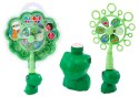 LEAN TOYS Bańki Mydlane Wiatraczek Dinozaur Tacka Zielony