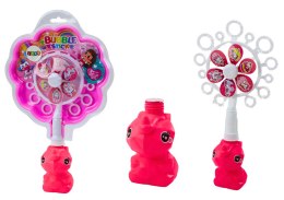 LEAN TOYS Bańki Mydlane Wiatraczek Jednorożec Tacka Różowy