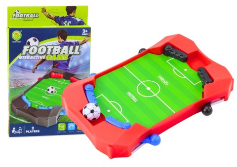 LEAN TOYS Gra Zręcznościowa Mini Gra Piłka Nożna Czerwona LEAN TOYS Gra Zręcznościowa Mini Gra Piłka Nożna Czerwona