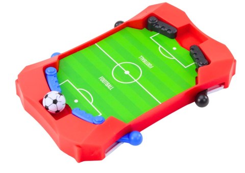 LEAN TOYS Gra Zręcznościowa Mini Gra Piłka Nożna Czerwona LEAN TOYS Gra Zręcznościowa Mini Gra Piłka Nożna Czerwona