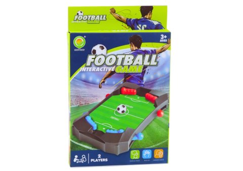 LEAN TOYS Gra Zręcznościowa Mini Gra Piłka Nożna Czerwona LEAN TOYS Gra Zręcznościowa Mini Gra Piłka Nożna Czerwona
