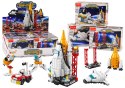 LEAN TOYS Klocki Konstrukcyjne Kosmos Pojazd Kosmiczny Rakieta MIX