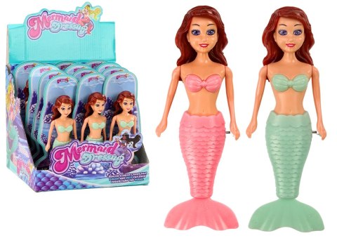 LEAN TOYS Syrenka Nakręcana Do Wody Pływająca Turkusowa Różowa Do Kąpieli Lalka MIX LEAN TOYS Syrenka Nakręcana Do Wody Pływająca Turkusowa Różowa Do Kąpieli Lalka MIX