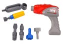 LEAN Toys Ciężarówka Betoniarka Kreskówkowa Do Skręcania DIY Turkusowa