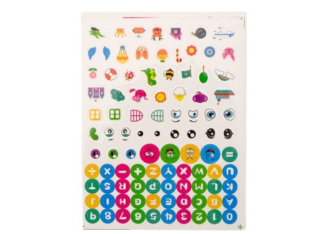 LEAN Toys Duże Klocki Konstrukcyjne W Torbie Naklejki Kolorowe 20 El LEAN Toys Duże Klocki Konstrukcyjne W Torbie Naklejki Kolorowe 20 El