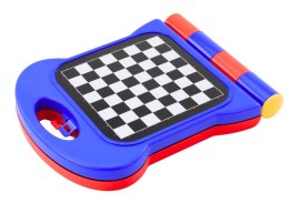 LEAN Toys Gra Podróżna 8w1 Szachy Warcaby Ludo Tryktrak Chińczyk Węże i Drabiny