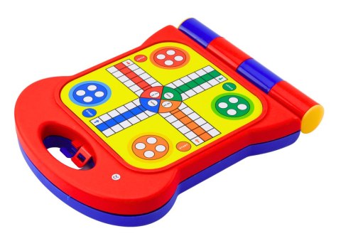 LEAN Toys Gra Podróżna 8w1 Szachy Warcaby Ludo Tryktrak Chińczyk Węże i Drabiny LEAN Toys Gra Podróżna 8w1 Szachy Warcaby Ludo Tryktrak Chińczyk Węże i Drabiny
