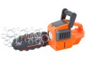 LEAN Toys Maszynka Do Baniek Mydlanych Piła Łańcuchowa Pomarańczowa