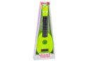 LEAN Toys Ukulele Dla Dzieci Mini Gitara 4 Struny Owoc Limonka Zielona