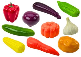 LEAN Toys Zestaw Miękkie Warzywa 24 Elementy