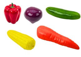 LEAN Toys Zestaw Miękkie Warzywa 24 Elementy