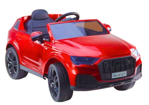 LEAN CARS Auto Na Akumulator Audi Q7 Czerwone Lakierowane LEAN CARS Auto Na Akumulator Audi Q7 Czerwone Lakierowane