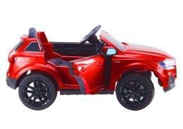 LEAN CARS Auto Na Akumulator Audi Q7 Czerwone Lakierowane