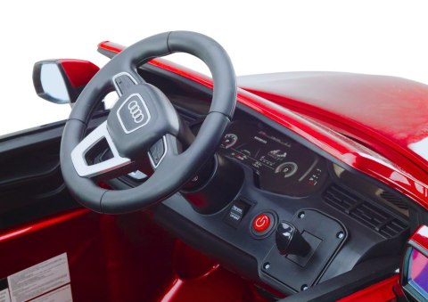 LEAN CARS Auto Na Akumulator Audi Q7 Czerwone Lakierowane LEAN CARS Auto Na Akumulator Audi Q7 Czerwone Lakierowane
