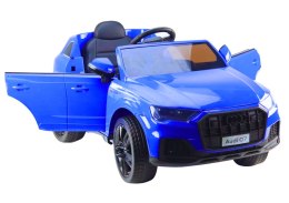 LEAN CARS Auto Na Akumulator Audi Q7 Niebieskie Lakierowane