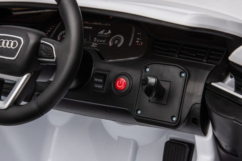 LEAN CARS Auto na Akumulator Audi Q7 Białe LEAN CARS Auto na Akumulator Audi Q7 Białe