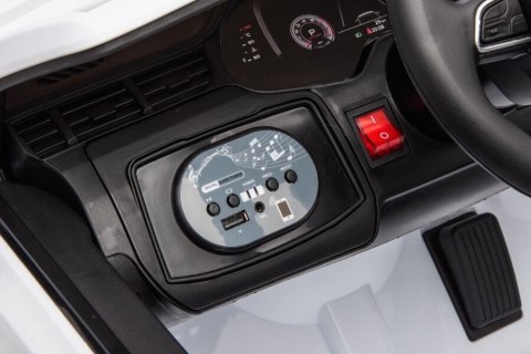 LEAN CARS Auto na Akumulator Audi Q7 Białe LEAN CARS Auto na Akumulator Audi Q7 Białe