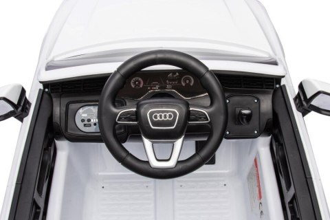 LEAN CARS Auto na Akumulator Audi Q7 Białe LEAN CARS Auto na Akumulator Audi Q7 Białe