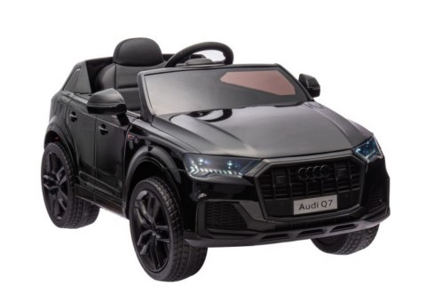 LEAN CARS Auto na Akumulator Audi Q7 Czarne Lakierowane LEAN CARS Auto na Akumulator Audi Q7 Czarne Lakierowane