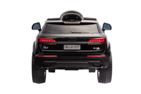 LEAN CARS Auto na Akumulator Audi Q7 Czarne Lakierowane LEAN CARS Auto na Akumulator Audi Q7 Czarne Lakierowane