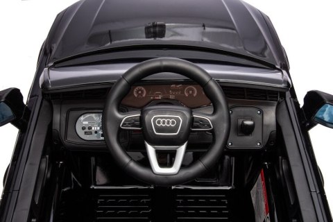 LEAN CARS Auto na Akumulator Audi Q7 Czarne Lakierowane LEAN CARS Auto na Akumulator Audi Q7 Czarne Lakierowane
