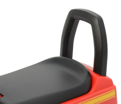 LEAN CARS Jeździk Mercedes Actros Policja 3316A Czerwony