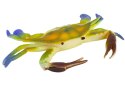 LEAN TOYS Figurka Gumowy Krab Zielony Sea World