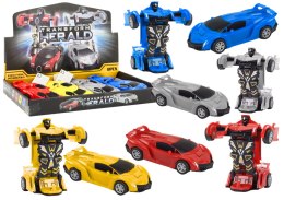 LEAN Toys Auto Robot 2w1 Transformacja Samochód Sportowy Napęd