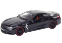 LEAN Toys Auto Sportowe Metalowe Napęd Frykcyjny Otwierane Elementy 1:24 Czarne