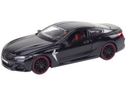 LEAN Toys Auto Sportowe Metalowe Napęd Frykcyjny Otwierane Elementy 1:24 Czarne
