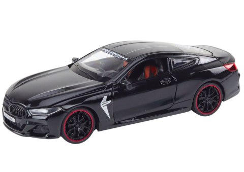 LEAN Toys Auto Sportowe Metalowe Napęd Frykcyjny Otwierane Elementy 1:24 Czarne LEAN Toys Auto Sportowe Metalowe Napęd Frykcyjny Otwierane Elementy 1:24 Czarne